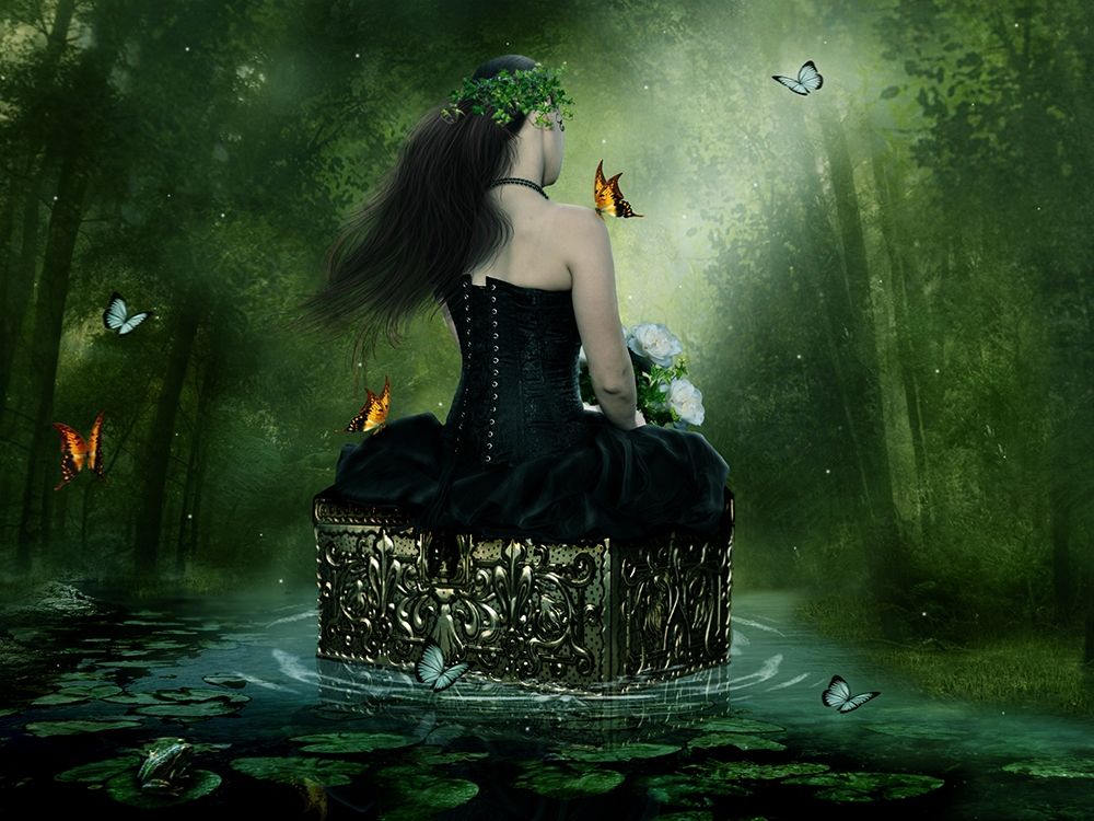 The Chest Of Secrets art print by Babette for $57.95 CAD