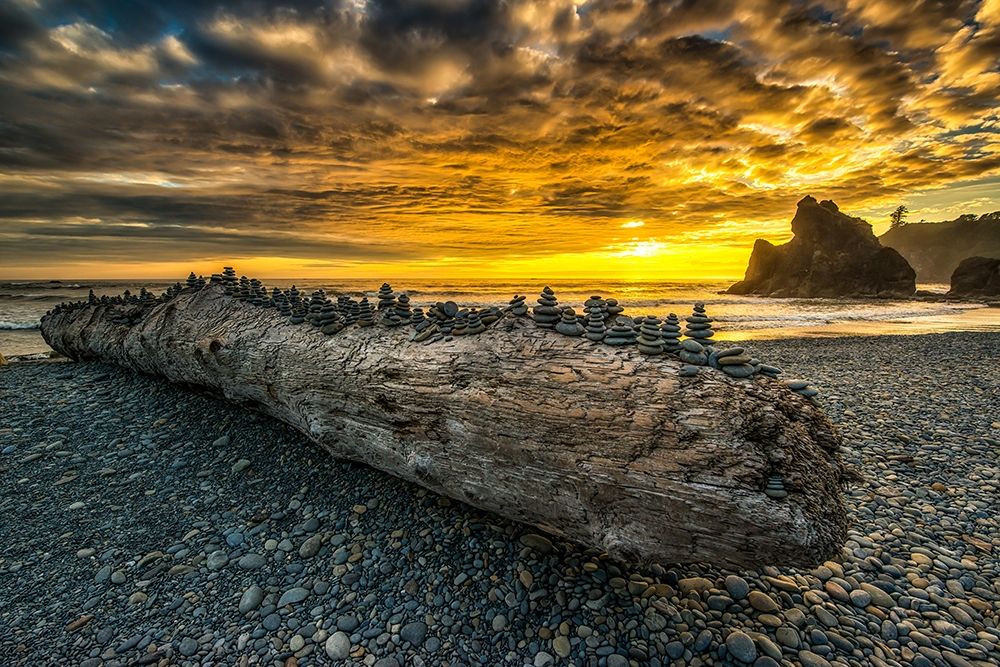 Balancing Stones art print by Vladimir Kostka for $57.95 CAD