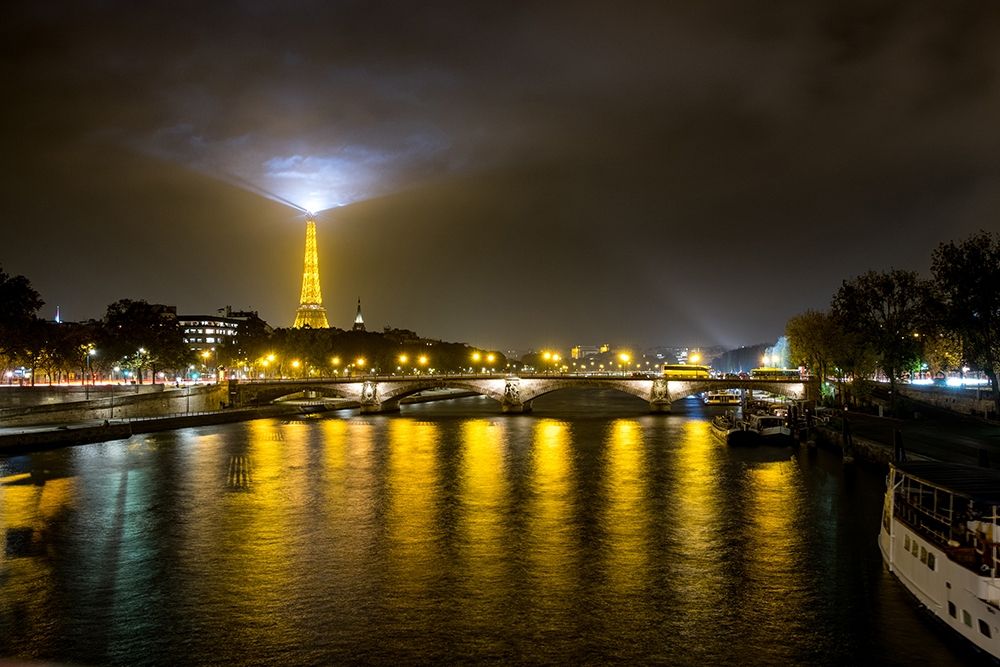 Eifeltower Lights art print by Vladimir Kostka for $57.95 CAD
