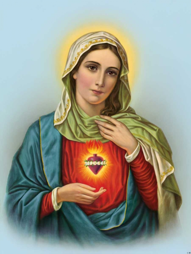 Hl. Herz Mariae art print by Anonymous for $57.95 CAD