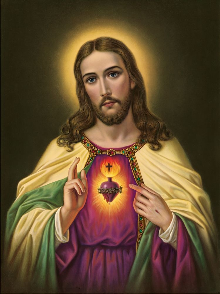 HL. HERZ JESU art print by Anonymous for $57.95 CAD