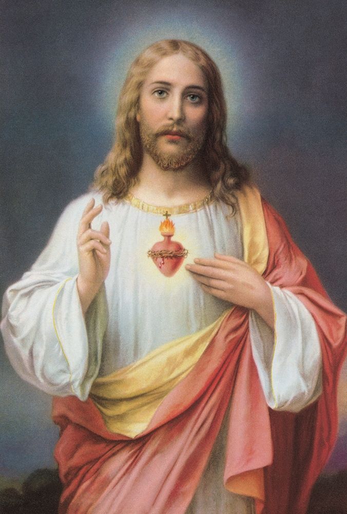 HL. HERZ JESU art print by Zabateri for $57.95 CAD
