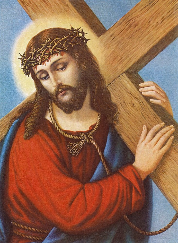 KREUZTRAGENDER CHRISTUS art print by Anonymous for $57.95 CAD
