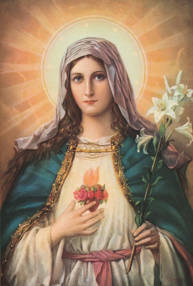 HL.HERZ MARIAE art print by Anonymous for $57.95 CAD
