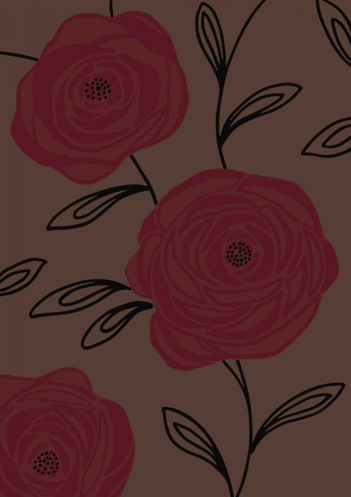 Chocolate Roses II art print by Design Show for $57.95 CAD