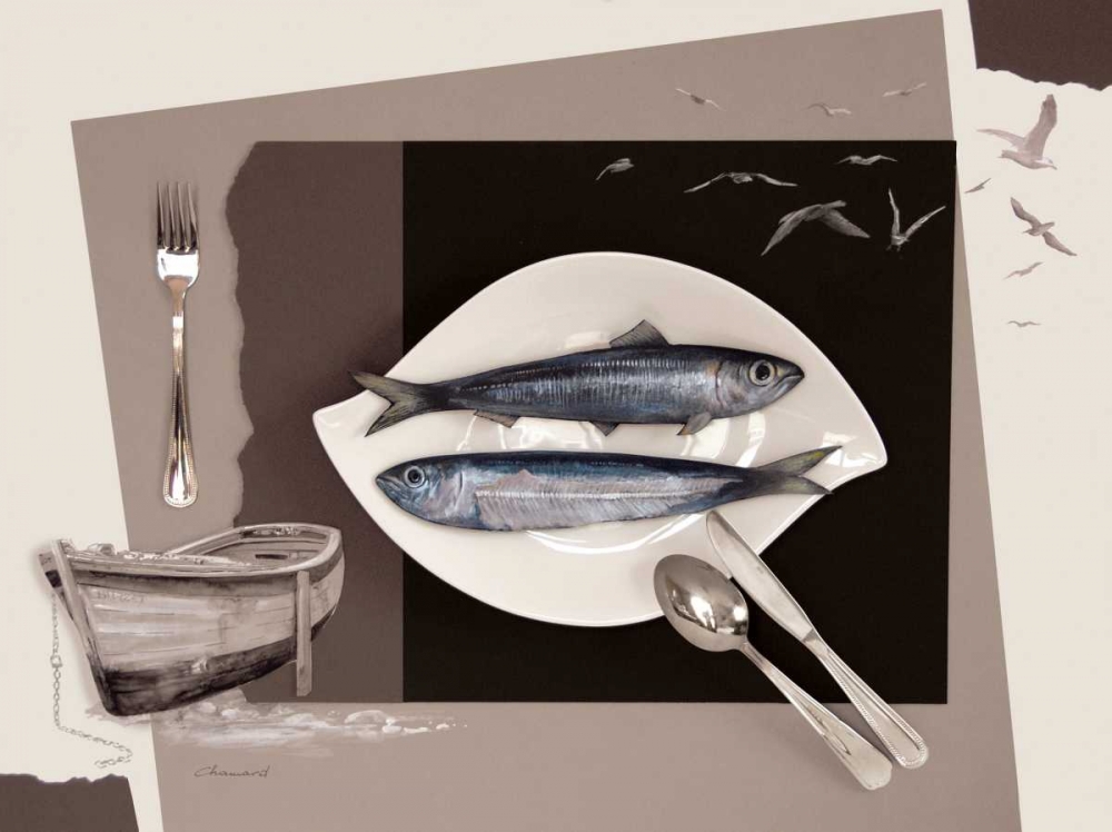 La Fin Dune Sardine art print by Jean-Marc Chamard for $57.95 CAD