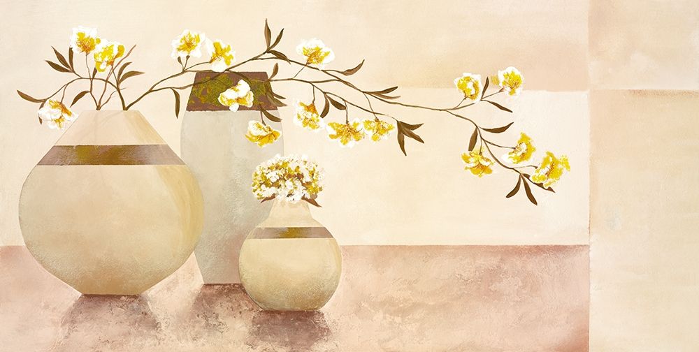Golden Blossom I art print by David Sedalia for $57.95 CAD