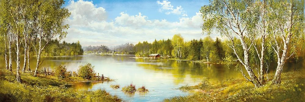 LAKE IN MASUREN I art print by Helmut Glassl for $57.95 CAD