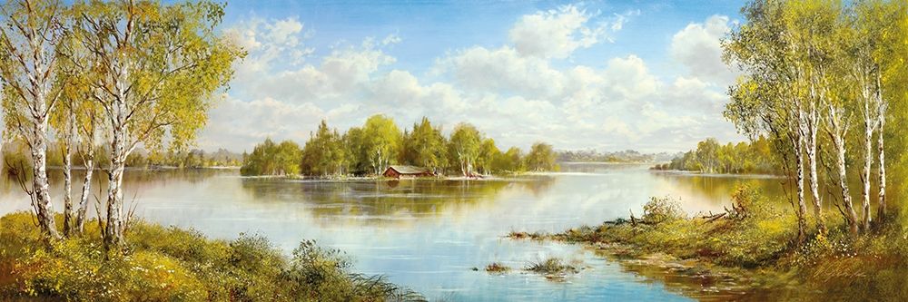 LAKE IN MASUREN II art print by Helmut Glassl for $57.95 CAD