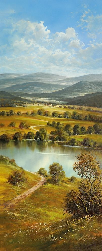 BOHEMIA RIVER art print by Helmut Glassl for $57.95 CAD