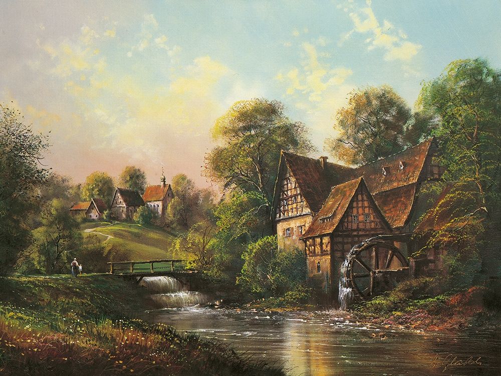 LOW BRIDGE art print by Helmut Glassl for $57.95 CAD