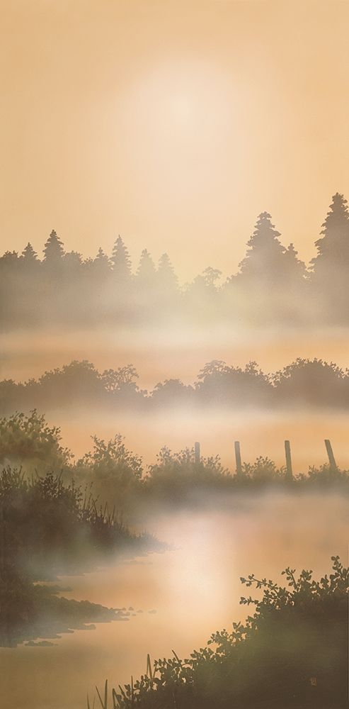 MORNING MIST art print by Peter Walsh for $57.95 CAD