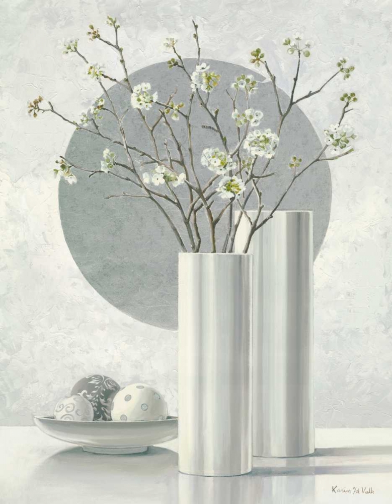 Silver Inspiration I art print by Karin van der Valk for $57.95 CAD