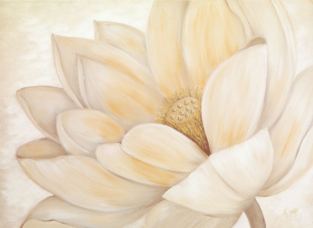 GOLDEN LOTUS art print by Kaye Lake for $57.95 CAD