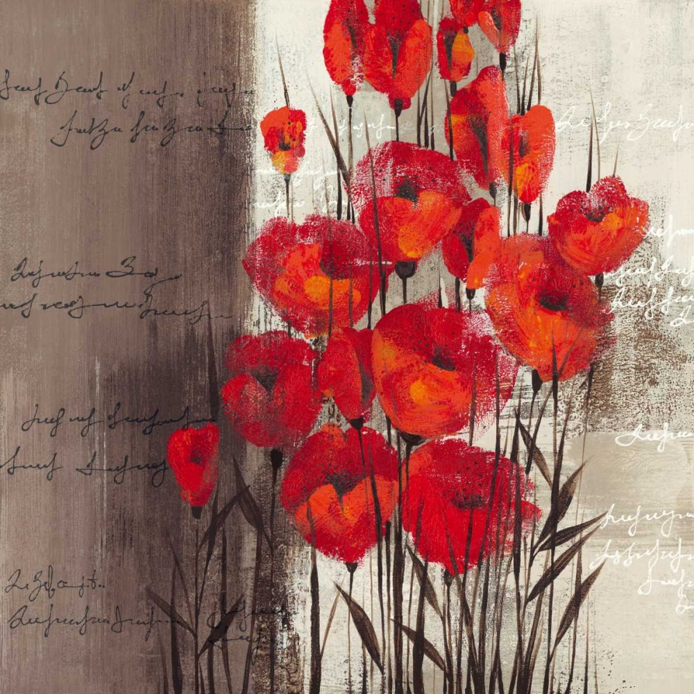 Crimson Play II art print by Christina for $57.95 CAD