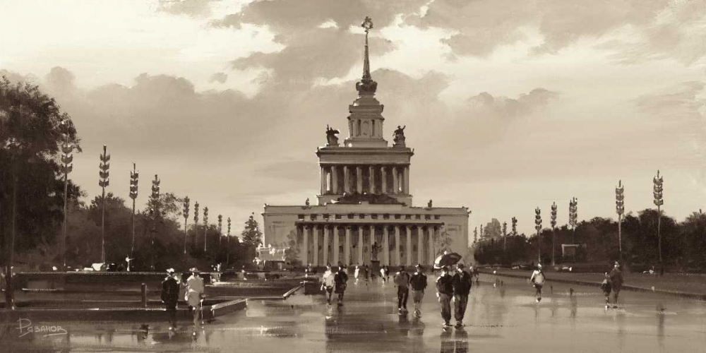 Wdnh, Moscow art print by Ryazanov for $57.95 CAD