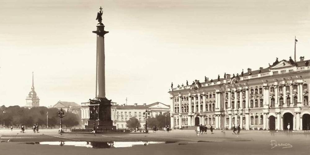 Winter Palace, St. Petersburg art print by Ryazanov for $57.95 CAD