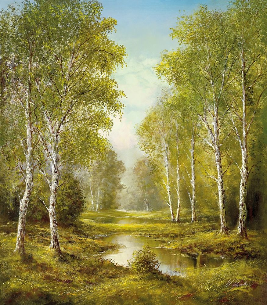 TRANQUILITY art print by Helmut Glassl for $57.95 CAD