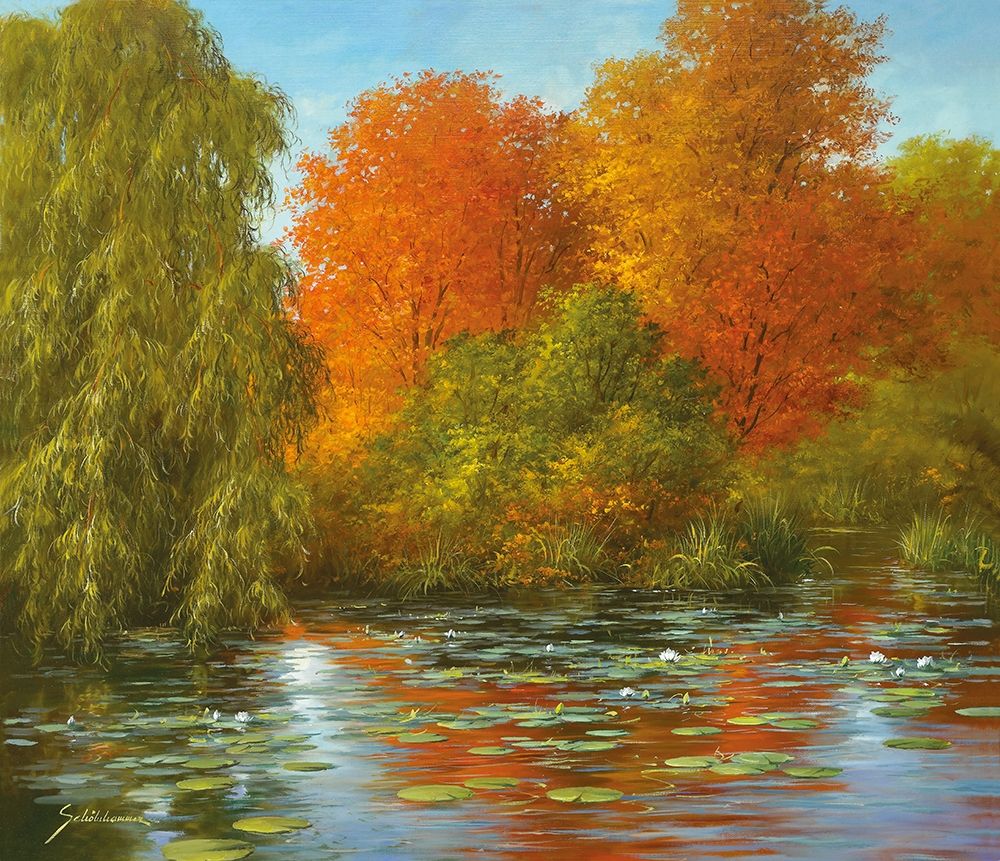 INDIAN SUMMER art print by Heinz Schoelnhammer for $57.95 CAD
