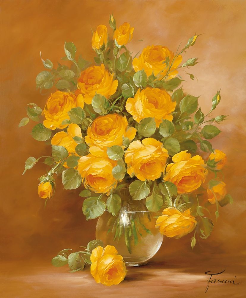 ROSES II art print by Fasani for $57.95 CAD