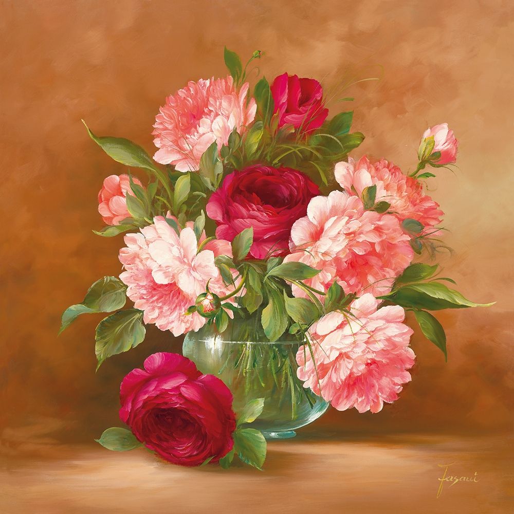 FESTIVE BOUQUET I art print by Fasani for $57.95 CAD