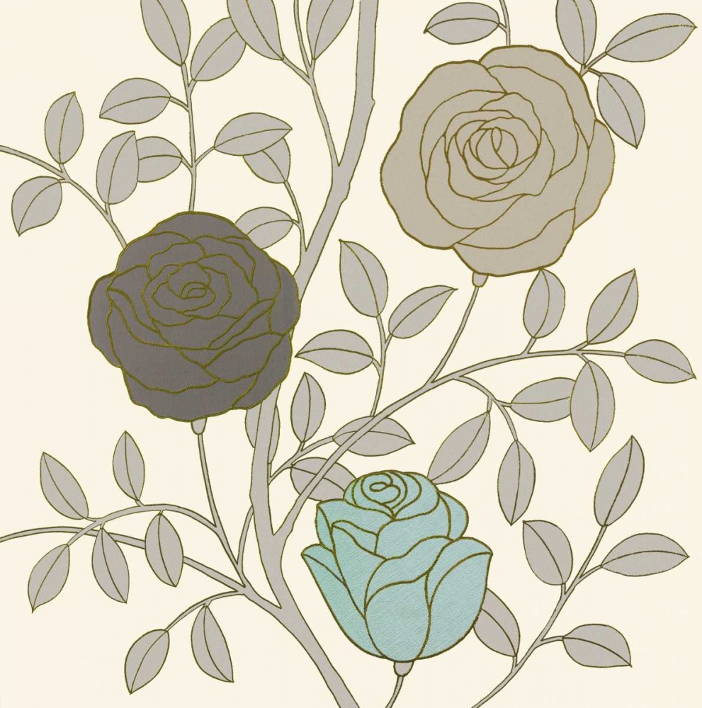 Rose Garden I art print by Design Show for $57.95 CAD