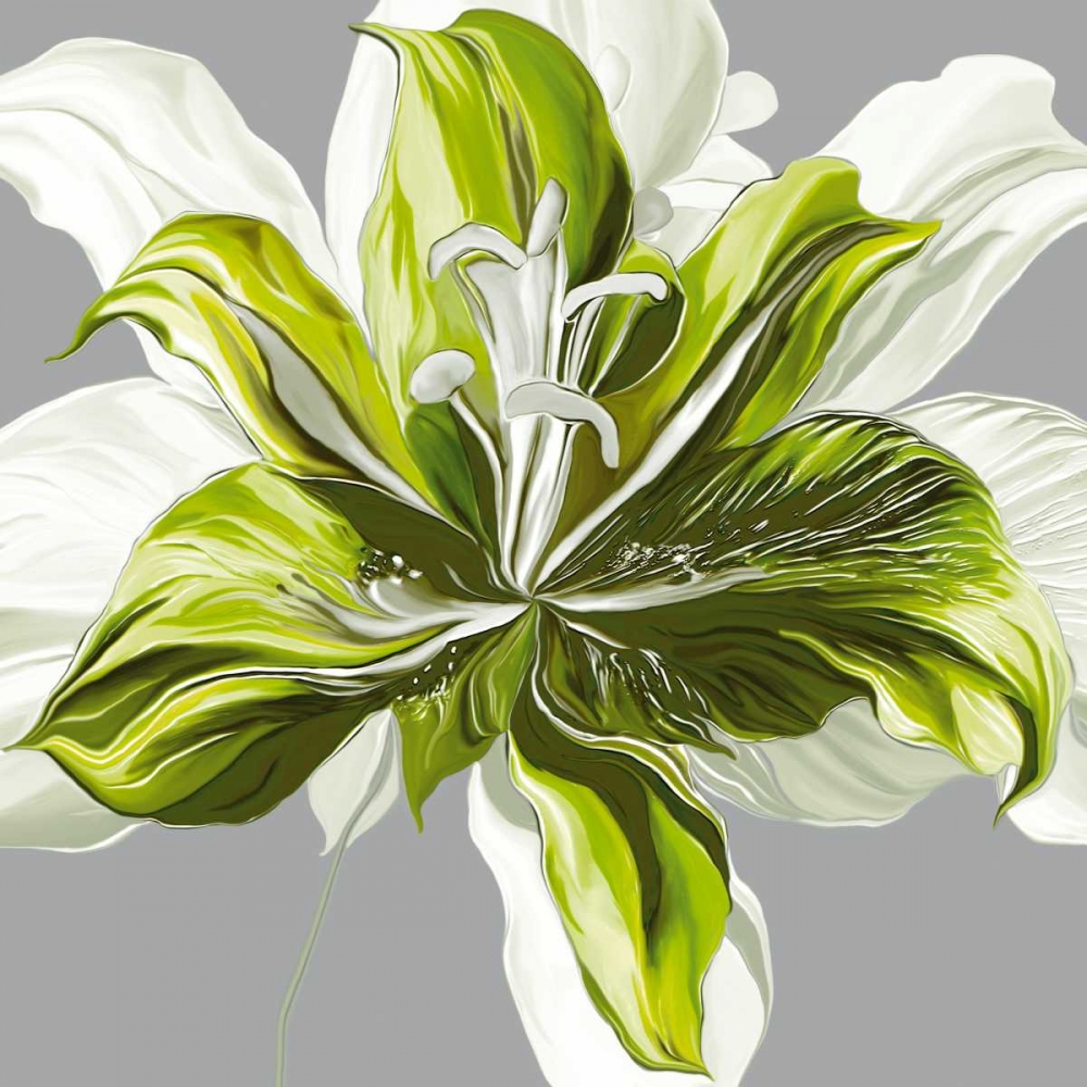 Spring Greens I art print by Sally Scaffardi for $57.95 CAD