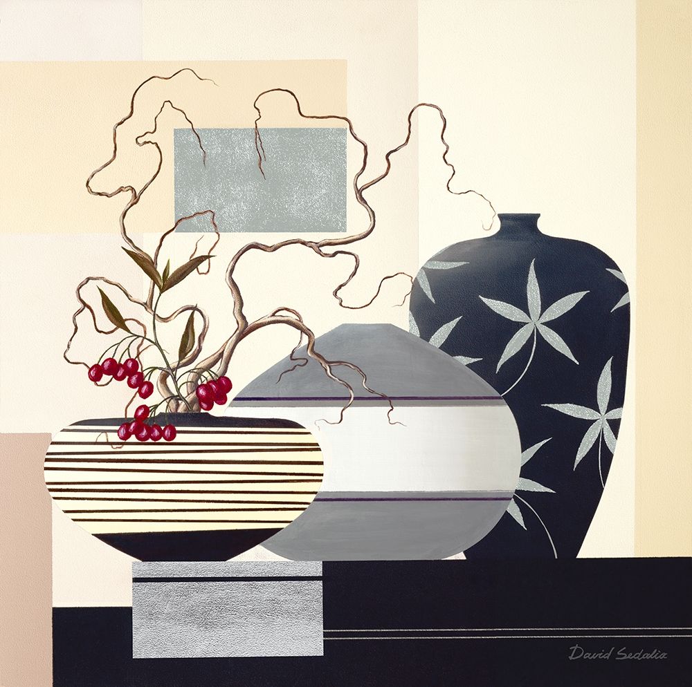 Twigs and Berries I art print by David Sedalia for $57.95 CAD
