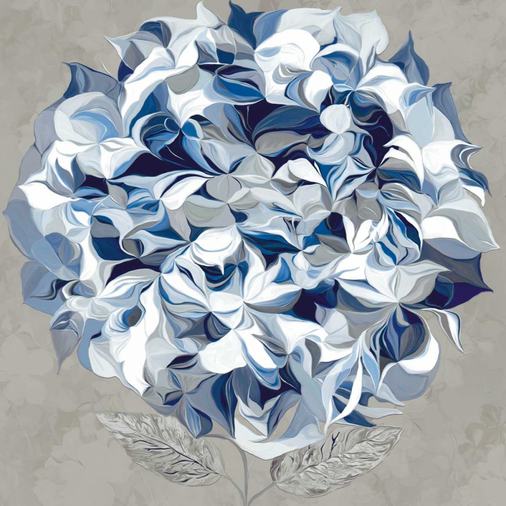Elegant Hydrageas I art print by Sally Scaffardi for $57.95 CAD