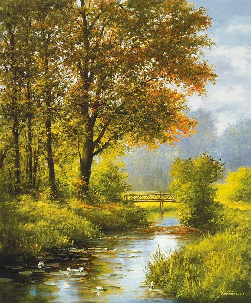 DREAMY CREEK II art print by Heinz Schoelnhammer for $57.95 CAD