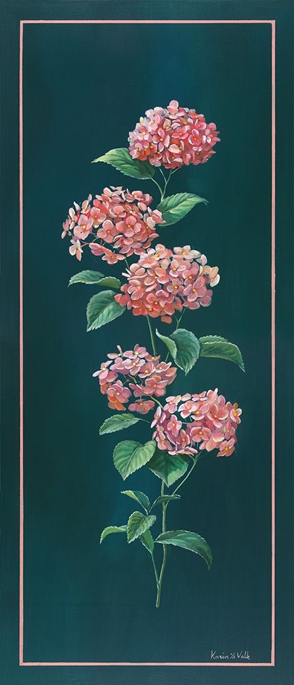 VINTAGE HYDRANGEA art print by Karin v.d. Valk for $57.95 CAD