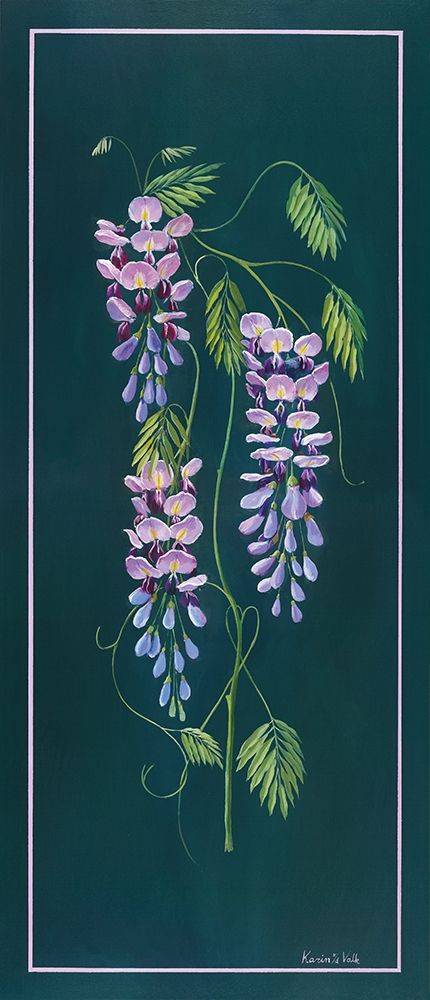 VINTAGE WISTERIA art print by Karin v.d. Valk for $57.95 CAD