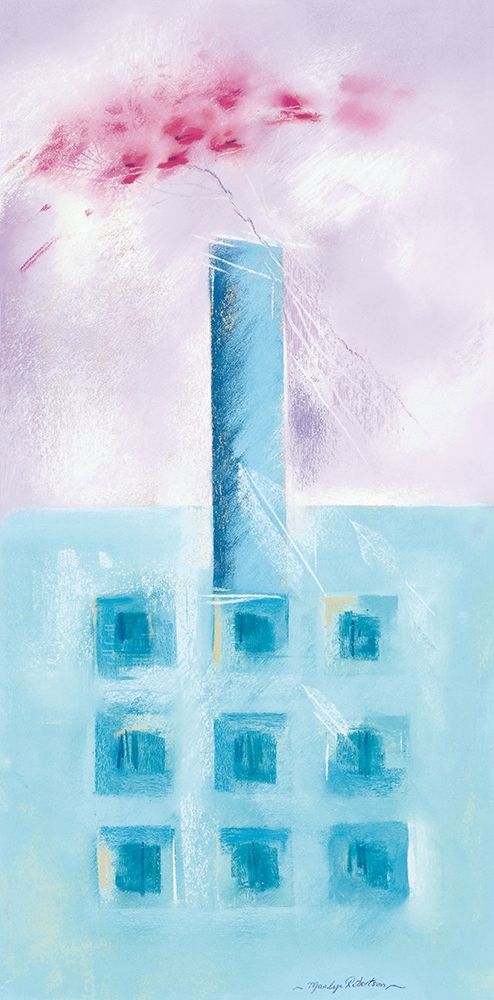 AQUA II art print by Marilyn Robertson for $57.95 CAD