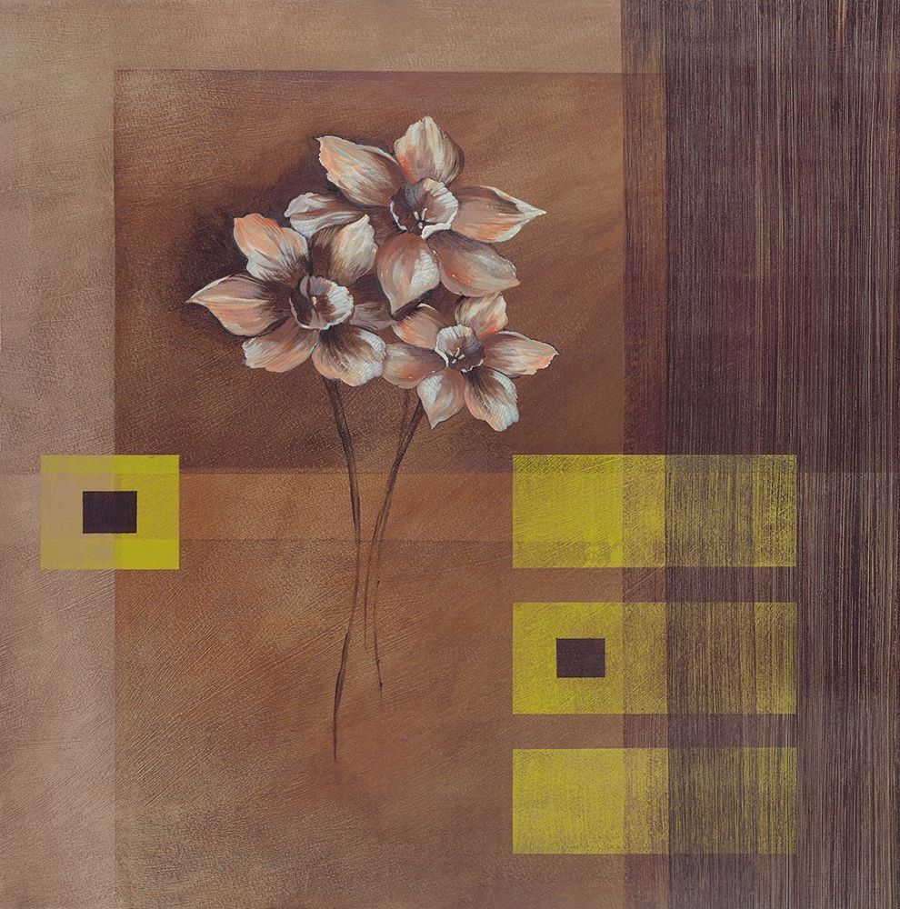 Elegant Flowers II art print by Verbeek-Van Den Broek for $57.95 CAD