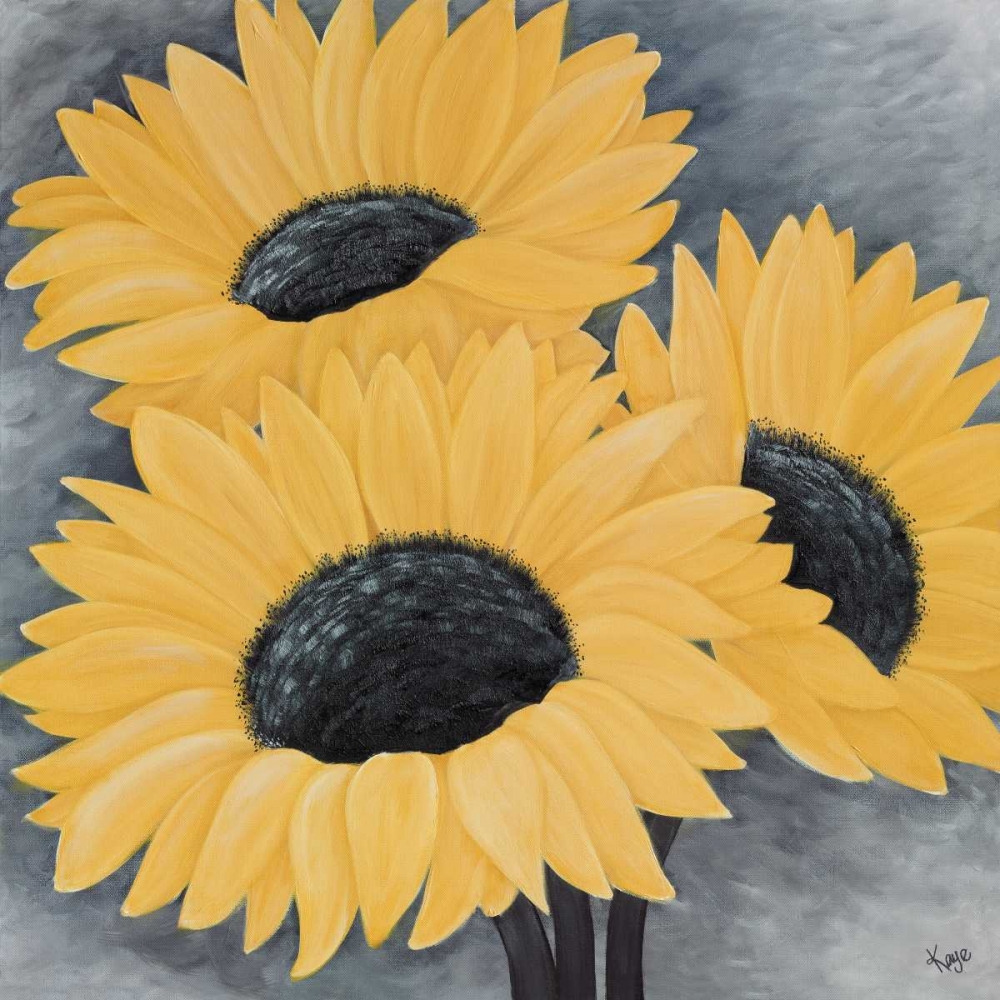 Sunflower Serenade II art print by Kaye Lake for $57.95 CAD