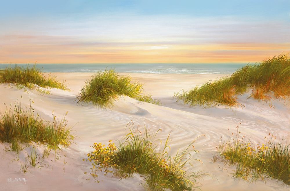 GOLDEN SUNSET I art print by B. Smith for $57.95 CAD