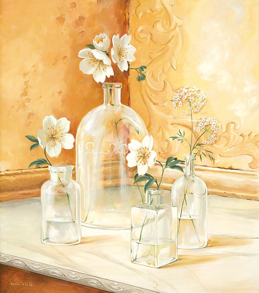 Still-Life WITH GLASSES I art print by Karin v.d. Valk for $57.95 CAD