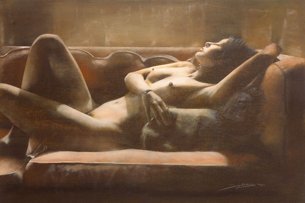 CALDE LUCI SU OLIVIA art print by Antonio Sgarbossa for $57.95 CAD