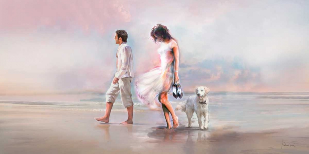 At The Beach art print by Michael Tarin for $57.95 CAD