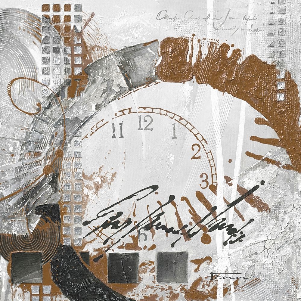ENDLESS TIME BROWN II art print by Finn for $57.95 CAD