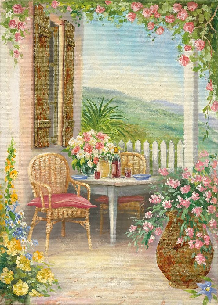 Veranda I art print by Eric Erwin for $57.95 CAD