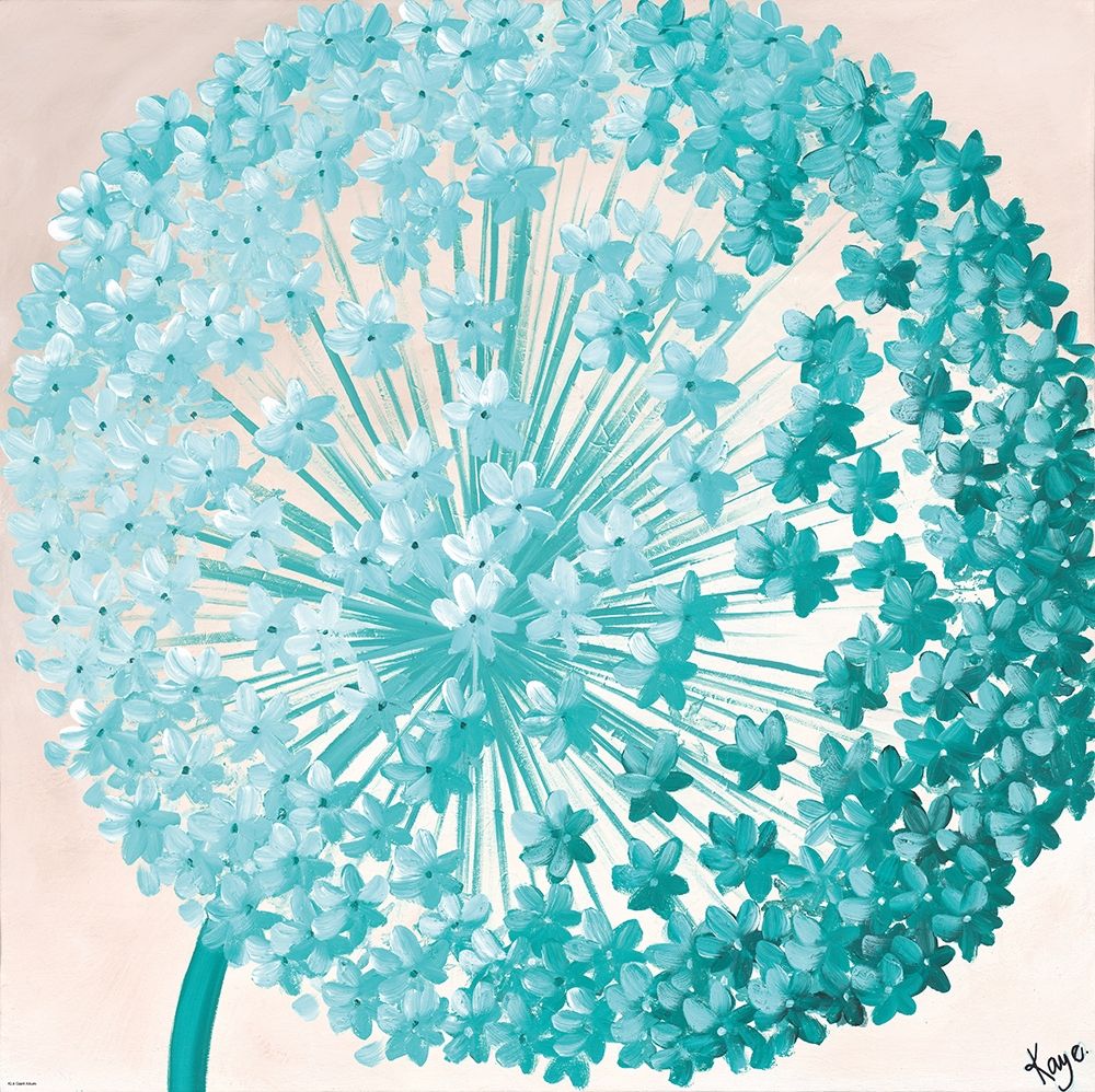 GIANT ALLIUM I art print by Kaye Lake for $57.95 CAD