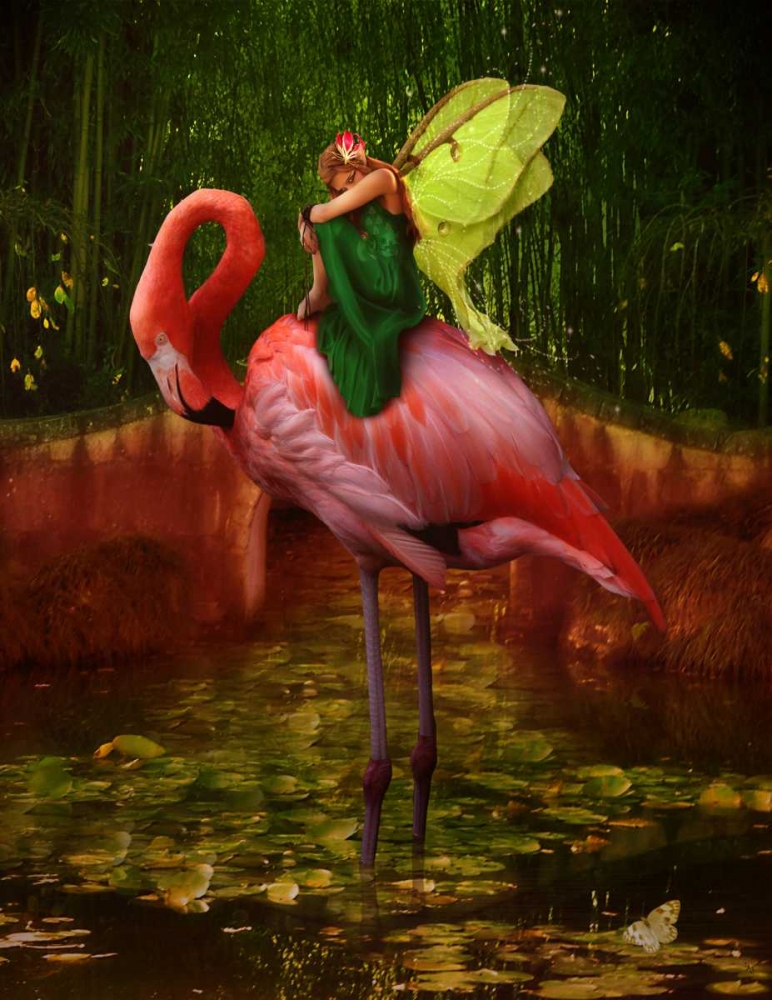 Resting Fairy art print by Babette for $57.95 CAD