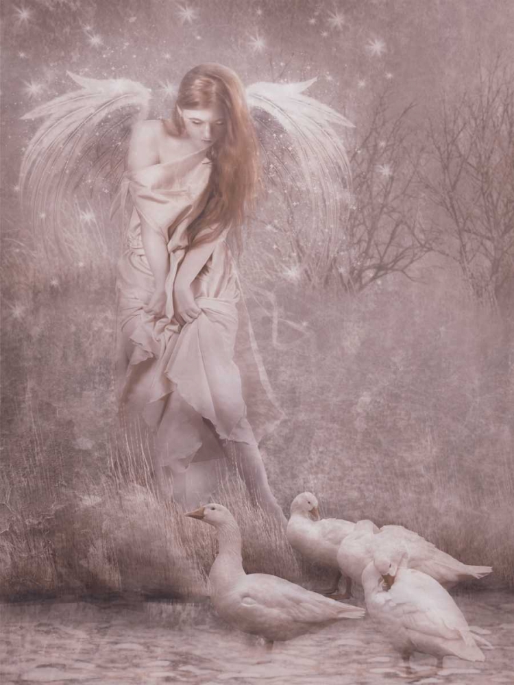 Caring art print by Babette for $57.95 CAD