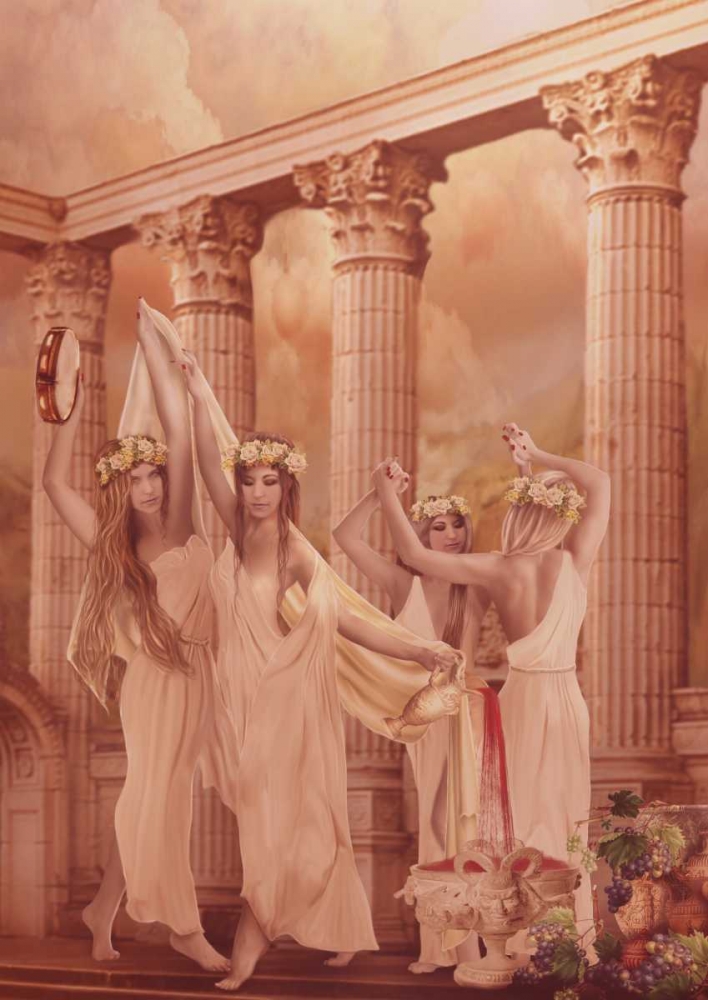 Dionysia Festival art print by Babette for $57.95 CAD