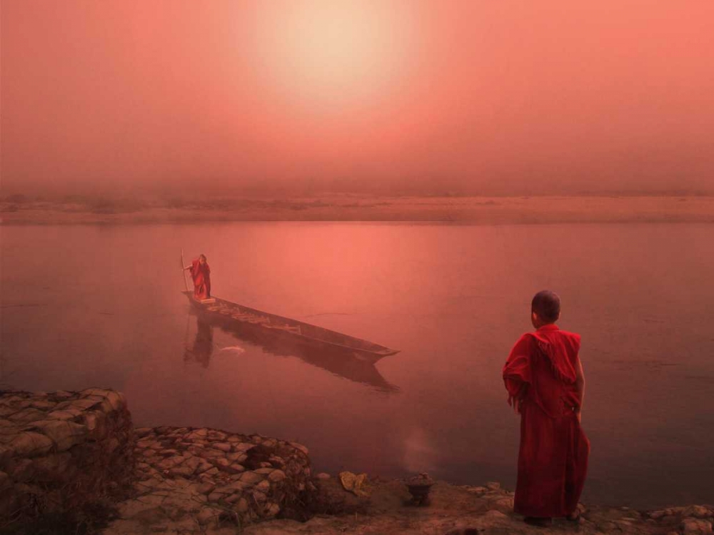 MonkS Arrival art print by Babette for $57.95 CAD