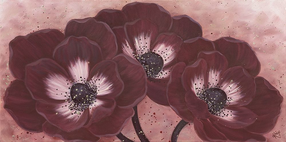 MOHAGONY ANEMONE I art print by Kaye Lake for $57.95 CAD