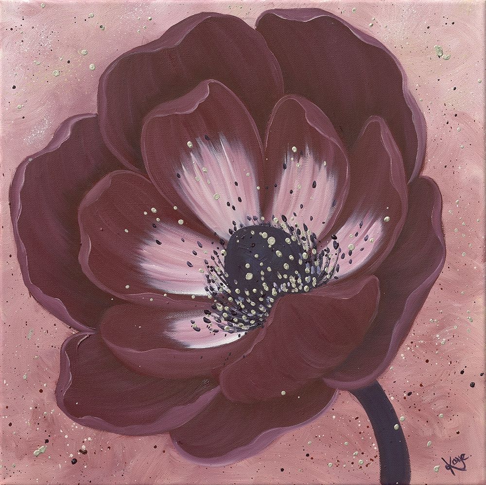 MOHAGONY ANEMONE II art print by Kaye Lake for $57.95 CAD