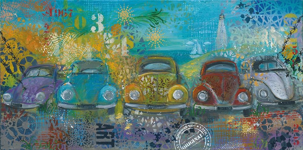 BEETLE LINE art print by Mizo for $57.95 CAD