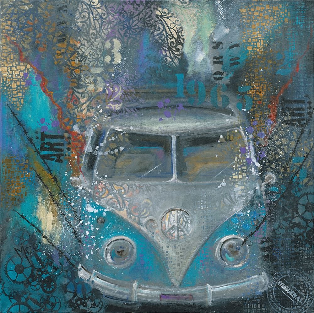 BLUE BULLY art print by Mizo for $57.95 CAD